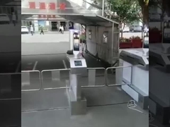 Άργυρος-PX31122802 προσιτή έξυπνη πύλη εμποδίων ταλάντευσης ασφάλειας οχημάτων για υπαίθριο