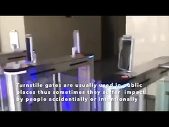 Πόρτα ασφάλειας περιστροφικών πυλών εμποδίων ταλάντευσης συνήθειας για τα με ειδικές ανάγκες άτομα